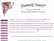 Tablet Screenshot of heavenlyscent.net